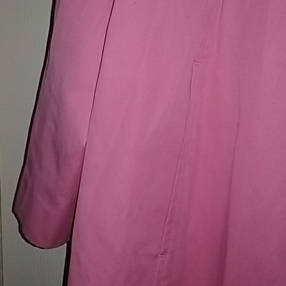 Jones New York pink trench coat - Picture 4 of 7